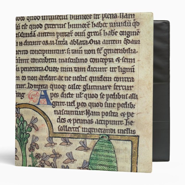 Roy Page of text with illustration of 3 Ring Binder (Front/Inside)
