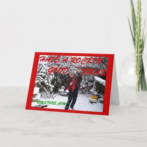 ROY STONE CHRISTMAS CARD