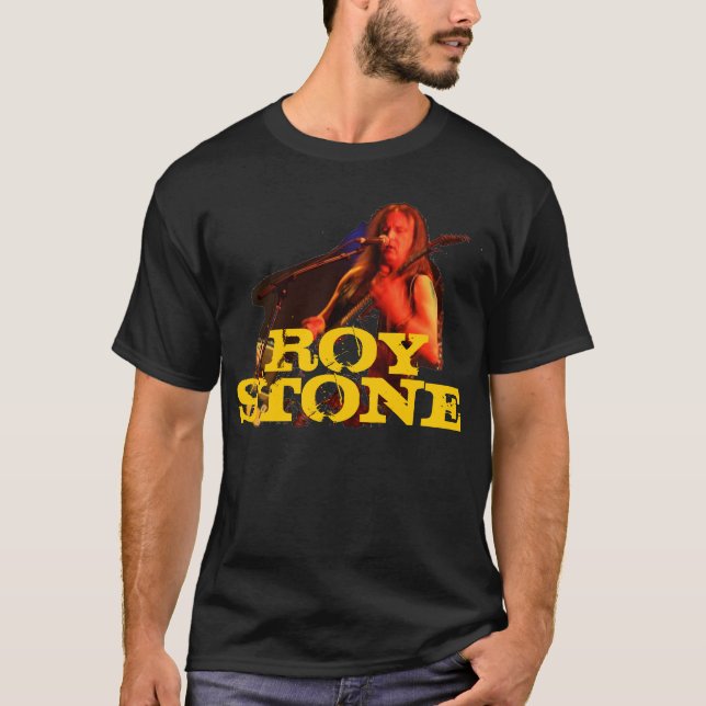 ROY STONE LOGO BACKPRINT T-SHIRT (Front)