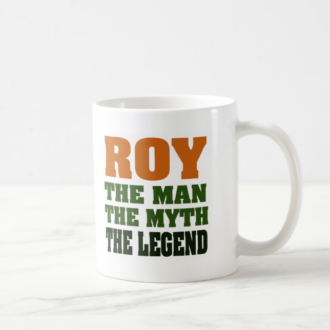 ROY - the Man, the Myth, the Legend Coffee Mug (Right)