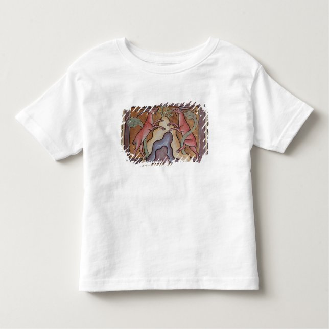 Roy Wild goats from a Bestiary Toddler T-shirt (Front)