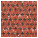 ROYAL1 BLACK MARBLE &amp; RED MARBLE FABRIC