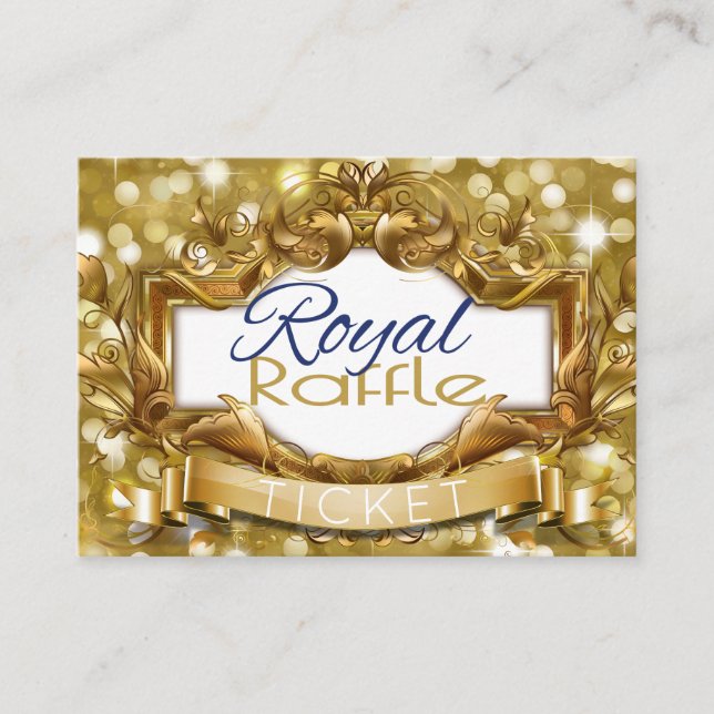 Royal African Prince Baby Shower Diaper Raffle Enclosure Card (Front)