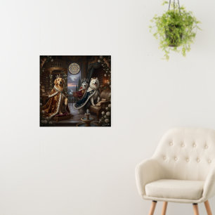 Royal AI Pet Portrait Foam Board