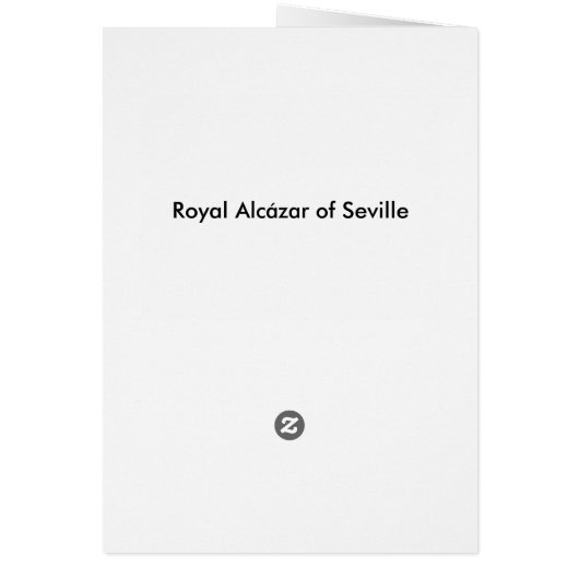 Royal Alcázar of Seville (Back)
