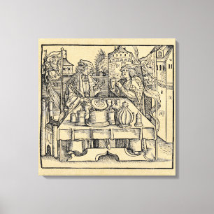 Royal Alchemist Laboratory Canvas Print