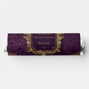 Royal Amethyst Quinceañera, custom Breath Savers® Mints