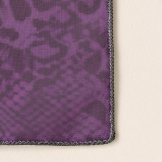 Royal Amethyst Wild Texture Pattern Scarf