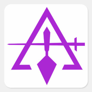 ROYAL AND SELECT MASTERS SQUARE STICKER