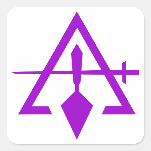 ROYAL AND SELECT MASTERS SQUARE STICKER (Front)