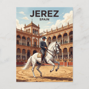 Royal Andalusian School of Equestrian Art Spain Postcard