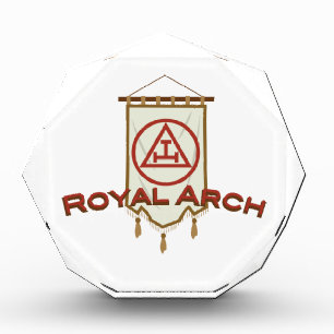 Royal Arch Freemason Banner Acrylic Award