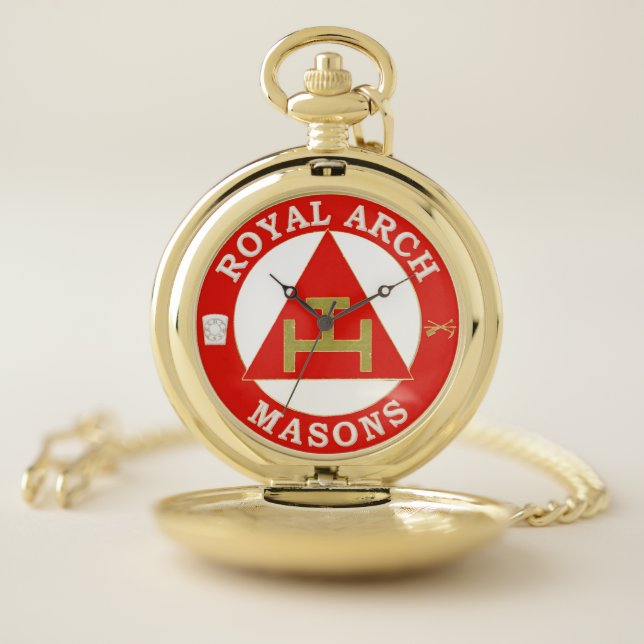Royal Arch Mason Pocket Watch (Inside)