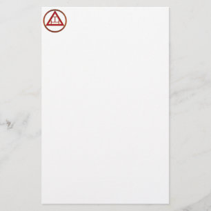 Royal Arch Triple Tau Stationery