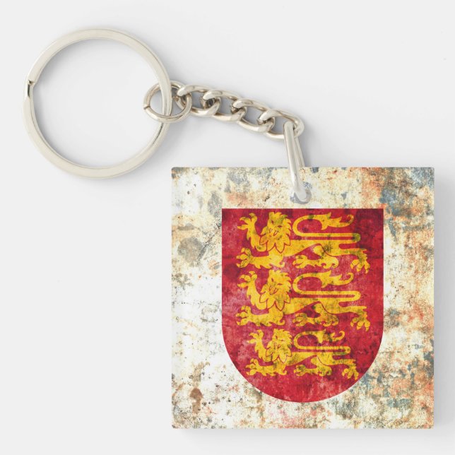 Royal Arms of England Keychain (Front)