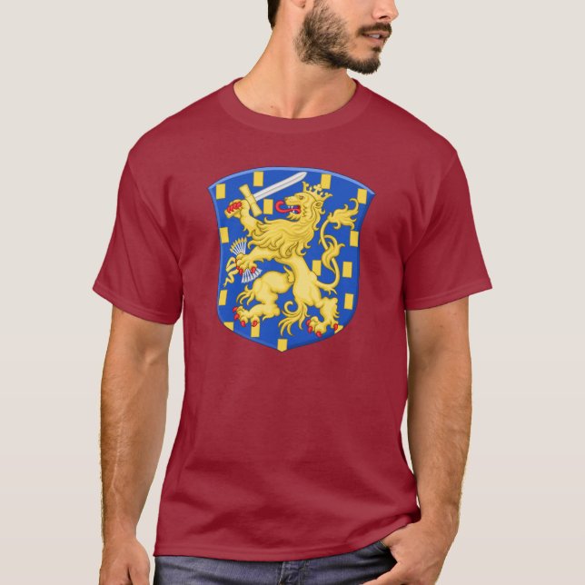 Royal Arms of the Netherlands T-Shirt (Front)