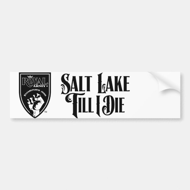 Royal Army Bumper Sticker (Front)