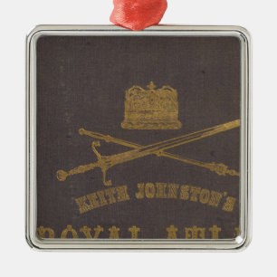Royal atlas of modern geography metal ornament