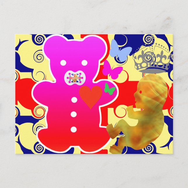 ROYAL BABY 2 POSTCARD (Front)