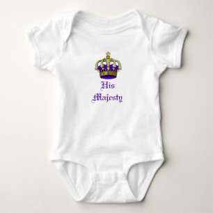 Royal Baby Crown Prince or Princess Creeper