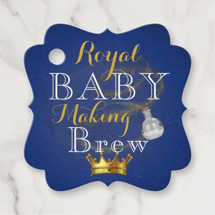 royal baby shower favors