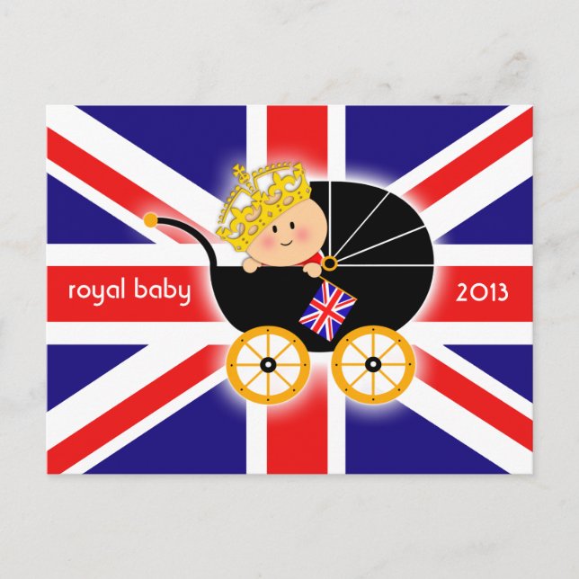 Royal Baby Postcard (Front)