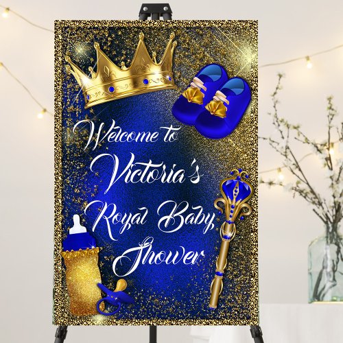 Royal Baby Shower Prince Baby Shower Welcome Sign