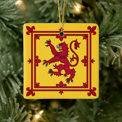 Royal Banner _ Scotland Ceramic Ornament