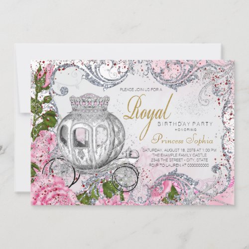 Royal Birthday Party Princess Invitation