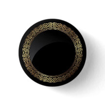 Royal Black Button