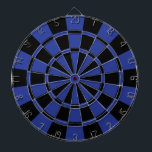 Royal Blue And Black Dart Board<br><div class="desc">Royal Blue And Black Dart Board</div>