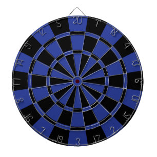 Royal Blue And Black Dart Board