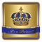 Royal Blue and Gold Crown Prince Baby Shower