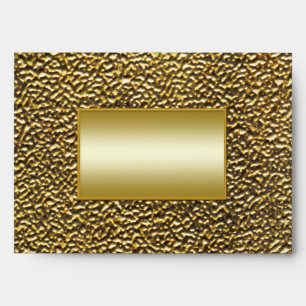 Royal Blue and Gold Envelope for 5x7 Sizes