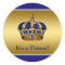 Royal Blue and Gold Prince Baby Shower