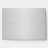 Royal Blue and Silver Envelope for 5x7 Sizes (Back (Top Flap))