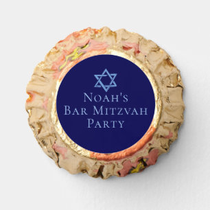 Royal Blue Bar Mitzvah Party Star of David Reese's Peanut Butter Cups