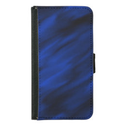 Royal_blue_black_abstract_zazzle_growshop  samsung galaxy s5 wallet case