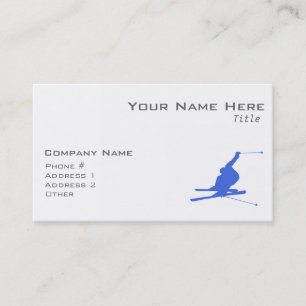 Royal Blue Business Card