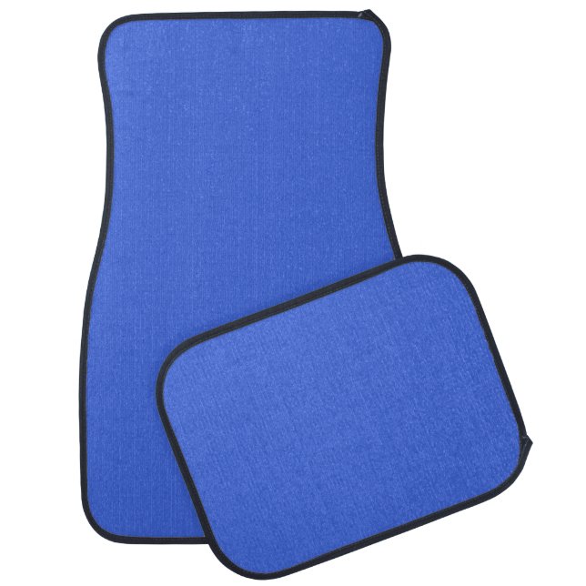 Royal Blue Car Floor Mat (Set)