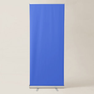 Royal blue colour  retractable banner