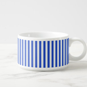 Royal Blue Combination Stripes by Shirley Taylor Bowl