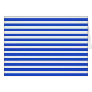 Royal Blue Combination Stripes by Shirley Taylor Cards