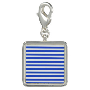 Royal Blue Combination Stripes by Shirley Taylor Charm