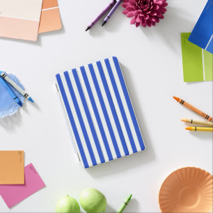 Royal Blue Combination Stripes by Shirley Taylor iPad Mini Cover