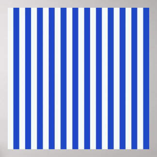 Royal Blue And White Posters | Zazzle