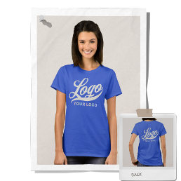Royal Blue Company Logo Swag Business Women T-Shirt