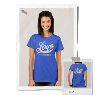 Royal Blue Company Logo Swag Business Women T-Shirt