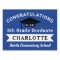 Royal Blue Congratulations 5th Grade Graduate
