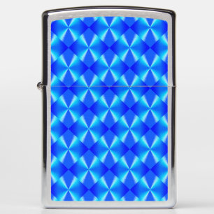 Royal Blue COOL Diamond Pattern Zippo Lighter